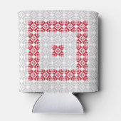 Letse morning SUN geometrisch patroon I Blikjeskoeler (Achterkant)