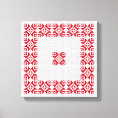 Letse morning SUN geometrisch patroon I Canvas Afdruk (Voorkant)