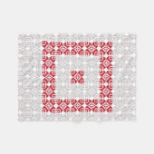 Letse morning SUN geometrisch patroon I Fleece Deken (Voorkant (Horizontaal))