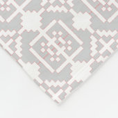 Letse morning SUN geometrisch patroon I Fleece Deken (Hoek)