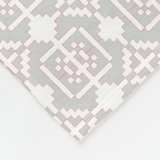 Letse morning SUN geometrisch patroon I Fleece Deken (Hoek)