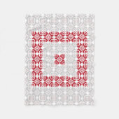 Letse morning SUN geometrisch patroon I Fleece Deken (Voorkant)