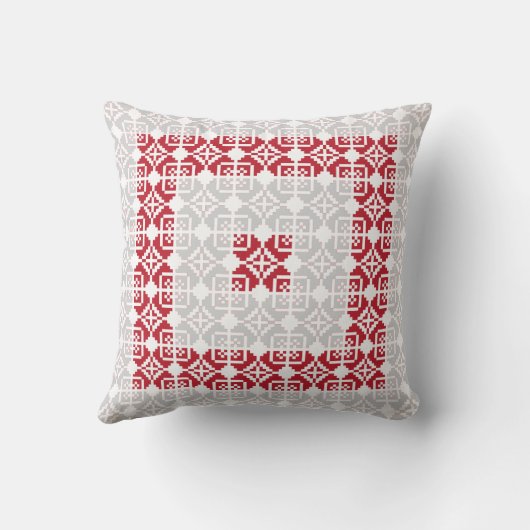 Letse morning SUN geometrisch patroon I Kussen (Achterkant)