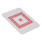 Letse morning SUN geometrisch patroon I Magneet (Rechterzijde)