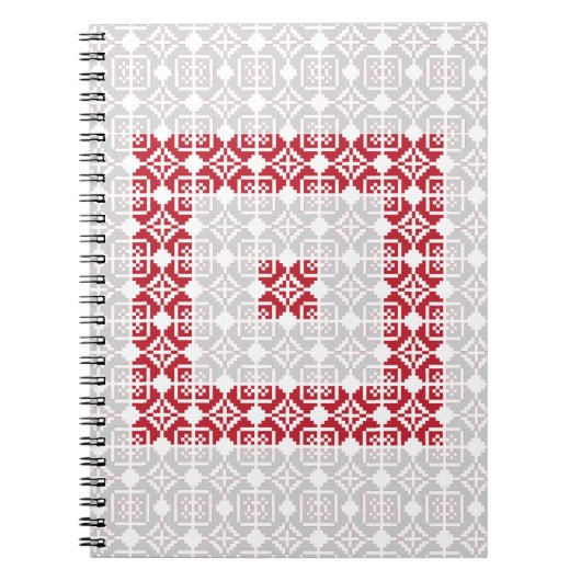 Letse morning SUN geometrisch patroon I Notitieboek (Voorkant)