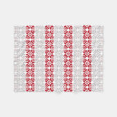 Letse morning SUN geometrisch patroon II Fleece Deken (Voorkant (Horizontaal))