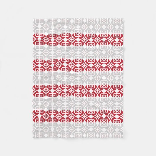 Letse morning SUN geometrisch patroon II Fleece Deken (Voorkant)