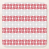 Letse morning SUN geometrisch patroon II Kartonnen Onderzetters (Voorkant)