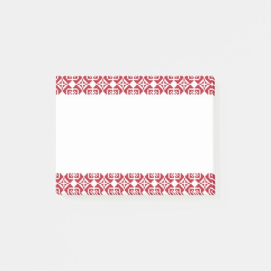 Letse morning SUN geometrisch patroon II Post-it® Notes (Voorkant)