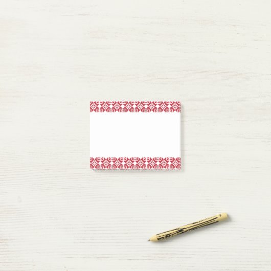 Letse morning SUN geometrisch patroon II Post-it® Notes (Op bureau)