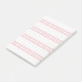 Letse morning SUN geometrisch patroon II Post-it® Notes (Schuin)