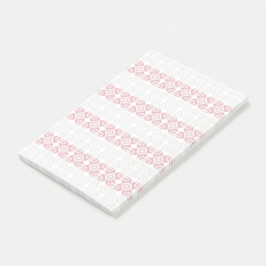 Letse morning SUN geometrisch patroon II Post-it® Notes (Schuin)