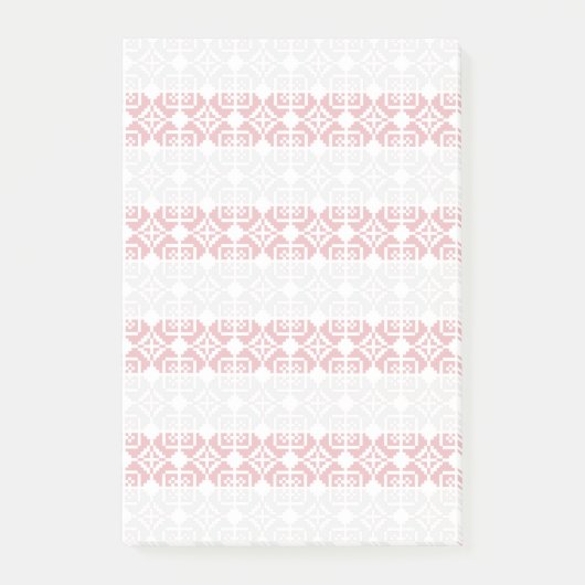 Letse morning SUN geometrisch patroon II Post-it® Notes (Voorkant)