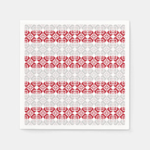 Letse morning SUN geometrisch patroon II Servetten