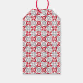 Letse morning SUN geometrisch patroon III Cadeaulabel (Achterkant)