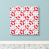 Letse morning SUN geometrisch patroon III Canvas Afdruk (Insitu (Houten vloer))