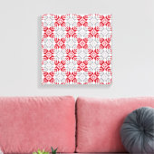 Letse morning SUN geometrisch patroon III Canvas Afdruk (Insitu (Woonkamer))