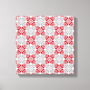 Letse morning SUN geometrisch patroon III Canvas Afdruk