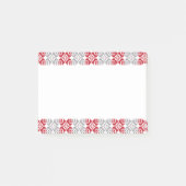 Letse morning SUN geometrisch patroon III Post-it® Notes (Voorkant)