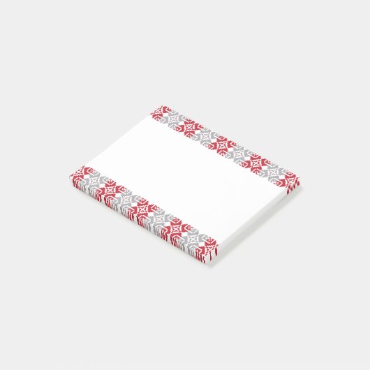 Letse morning SUN geometrisch patroon III Post-it® Notes (Schuin)