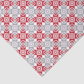 Letse morning SUN geometrisch patroon III Tissuepapier (Detail)