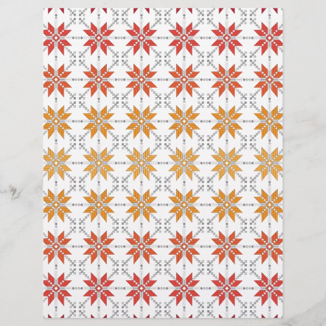 Letse morning SUN geometrisch patroon IV (Voorkant)