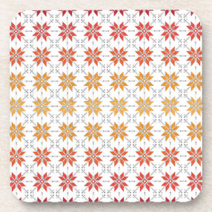 Letse morning SUN geometrisch patroon IV Drankjes Onderzetter