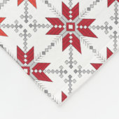 Letse morning SUN geometrisch patroon IV Fleece Deken (Hoek)