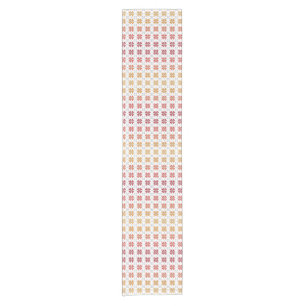 Letse morning SUN geometrisch patroon IV Korte Tafelloper