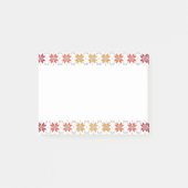 Letse morning SUN geometrisch patroon IV Post-it® Notes (Voorkant)