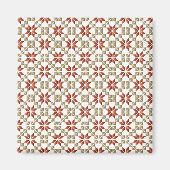 Letse morning SUN geometrisch patroon IX Magneet (Voorkant)