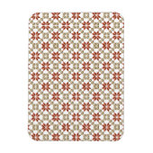 Letse morning SUN geometrisch patroon IX Magneet (Verticaal)