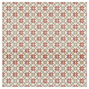 Letse morning SUN geometrisch patroon IX Stof