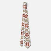 Letse morning SUN geometrisch patroon IX Stropdas (Achterkant)