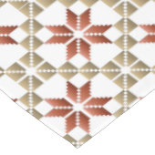 Letse morning SUN geometrisch patroon IX Tafelkleed (Gekanteld)