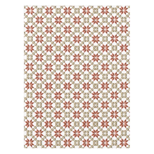 Letse morning SUN geometrisch patroon IX Tafelkleed (Voorkant)