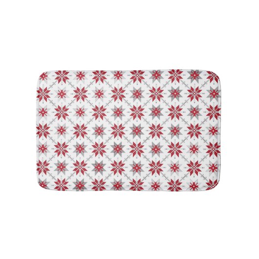 Letse morning SUN geometrisch patroon V Badmat (Voorkant)