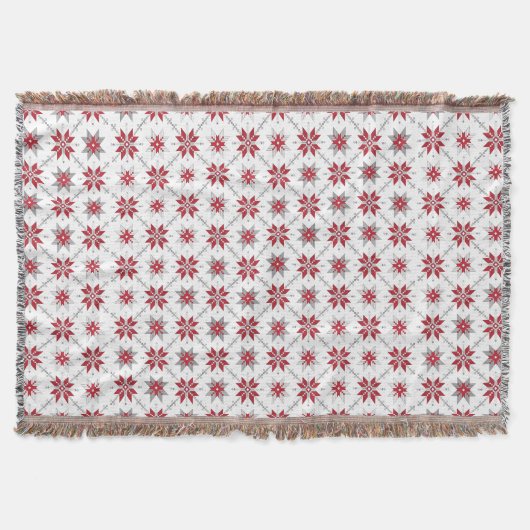 Letse morning SUN geometrisch patroon V Deken (Voorkant)