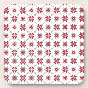 Letse morning SUN geometrisch patroon V Drankjes Onderzetter