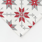 Letse morning SUN geometrisch patroon V Fleece Deken (Hoek)