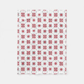 Letse morning SUN geometrisch patroon V Fleece Deken (Voorkant)