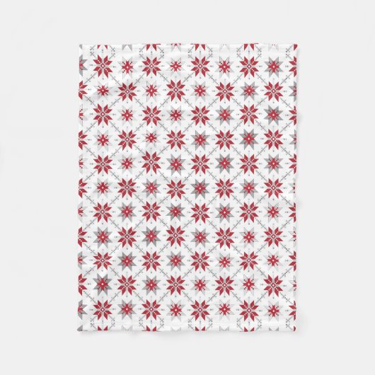 Letse morning SUN geometrisch patroon V Fleece Deken (Voorkant)