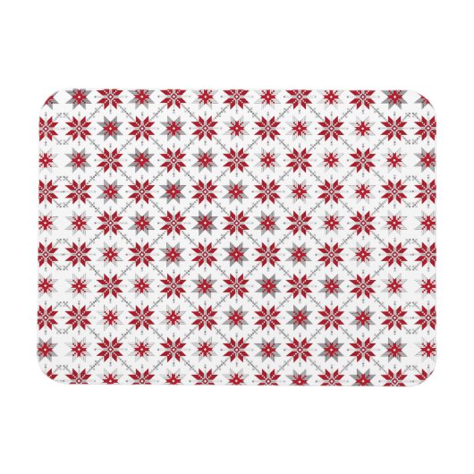 Letse morning SUN geometrisch patroon V Magneet (Horizontaal)