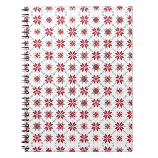 Letse morning SUN geometrisch patroon V Notitieboek (Voorkant)