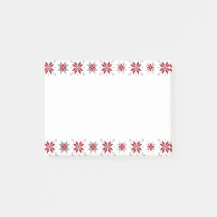 Letse morning SUN geometrisch patroon V Post-it® Notes