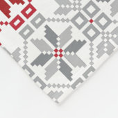 Letse morning SUN geometrisch patroon VIII Fleece Deken (Hoek)