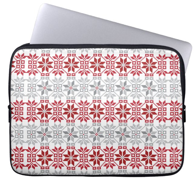 Letse morning SUN geometrisch patroon VIII Laptop Sleeve (Voorkant)