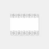 Letse morning SUN geometrisch patroon VIII Post-it® Notes (Voorkant)