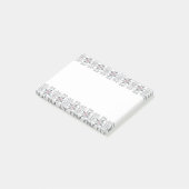 Letse morning SUN geometrisch patroon VIII Post-it® Notes (Schuin)