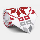 Letse morning SUN geometrisch patroon VIII Stropdas (Opgerold)